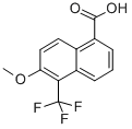 CAS#: 84532-72-9, 6-Methoxy-5-(Trifluoromethyl)-1-Naphthoic Acid