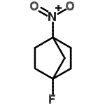 CAS#: 84553-37-7, 1-Fluoro-4-nitrobicyclo[2.2.1]heptane