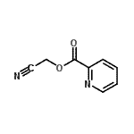 CAS#: 84555-18-0, Cyanomethyl 2-pyridinecarboxylate