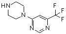 CAS#: 845616-55-9, 4-(1-Piperazinyl)-6-(Trifluoromethyl)Pyrimidine