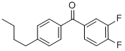 CAS#: 845781-04-6, 4-n-Butyl-3',4'-Difluorobenzophenone