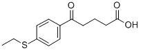 CAS#: 845790-39-8, 5-(4-Ethylthiophenyl)-5-Oxovaleric Acid