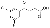 CAS#: 845790-47-8, 4-(3-Chloro-5-Fluorophenyl)-4-Oxobutyric Acid