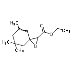 CAS#: 84604-46-6, Ethyl 5,7,7-trimethyl-1-oxaspiro[2.5]oct-4-ene-2-carboxylate