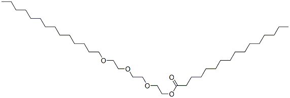 CAS#: 84605-14-1, Hexadecanoic Acid 2-[2-[2-(Tetradecyloxy)Ethoxy]Ethoxy]Ethyl Ester