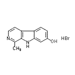 CAS#: 84625-56-9, 1-Methyl-9H-beta-carbolin-7-ol hydrobromide (1:1)