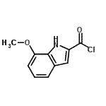 CAS#: 84638-87-9, 7-Methoxy-1H-indole-2-carbonyl chloride