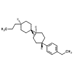 CAS#: 84656-76-8, (1r,1's,4r,4'S)-4-(4-Ethylphenyl)-4'-propyl-1,1'-bi(cyclohexyl)