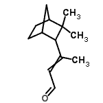 CAS#: 84682-12-2, 3-(3,3-Dimethylbicyclo[2.2.1]hept-2-yl)-2-butenal
