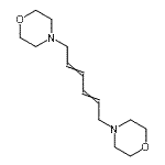 CAS#: 84682-39-3, 4,4'-(2,4-Hexadiene-1,6-diyl)dimorpholine