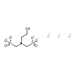 CAS#: 84697-00-7, P,P'-[[(2-hydroxyethyl)imino]bis(methylene)]bis-Phosphonate potassium salt (1:3)