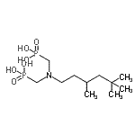 CAS#: 84713-01-9, {[(3,5,5-Trimethylhexyl)imino]bis(methylene)}bis(phosphonic acid)