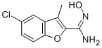 CAS#: 84748-03-8, 5-Chloro-N-Hydroxy-3-Methyl-2-Benzofurancarboximidamide