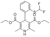 CAS#: 84761-73-9, 2,6-Dimethyl-3,5-Diethoxycarbonyl-4-(2-(Difluoromethylthio)Phenyl)-1,4 -Dihydropyridine