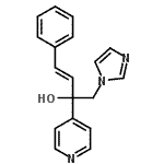 CAS#: 847670-79-5, (3E)-1-(1H-Imidazol-1-yl)-4-phenyl-2-(4-pyridinyl)-3-buten-2-ol