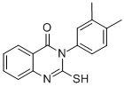 CAS#: 84772-25-8, 3-(3,4-Dimethyl-Phenyl)-2-Mercapto-3H-Quinazolin-4-One
