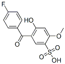 CAS#: 84794-98-9, 5-(4-Fluorobenzoyl)-4-Hydroxy-2-Methoxybenzenesulphonic Acid