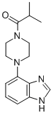 CAS 登录号:84806-73-5, 1-(1H-苯并咪唑-4-基)-4-(2-甲基-1-氧代丙基)-哌嗪