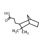 CAS#: 84817-64-1, 3-(3,3-Dimethylbicyclo[2.2.1]hept-2-yl)propanoic acid