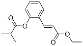 CAS#: 84824-82-8, Ethyl 3-[2-(2-Methyl-1-Oxopropoxy)Phenyl]Acrylate
