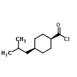 CAS#: 84855-55-0, cis-4-Isobutylcyclohexanecarbonyl chloride