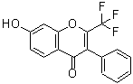 CAS 登录号：84858-65-1， 7-羟基-3-苯基-2-三氟甲基-苯并吡喃-4-酮