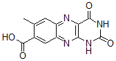 CAS#: 84869-39-6, 7-Methyl-2,4-dioxo-1H-benzo[g]pteridine-8-carboxylic acid