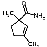 CAS#: 84884-06-0, 1,3-Dimethyl-2-cyclopentene-1-carboxamide