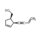 CAS#: 84899-23-0, [(1R,2S)-2-(3-Buten-1-yn-1-yl)-3-cyclopenten-1-yl]methanol