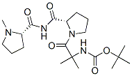 CAS 登录号：84902-97-6， N-[2-甲基-1-[(2S)-2-[[(2S)-1-甲基吡咯烷-2-羰基]氨基甲酰]吡咯烷-1-基]-1-氧代-丙-2-基]氨基甲酸叔丁酯