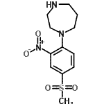 CAS#: 849035-89-8, 1-[4-(Methylsulfonyl)-2-nitrophenyl]-1,4-diazepane