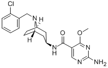 CAS#: 84923-35-3, 2-Amino-N-(8-(2-Chlorobenzyl)-3-beta-Nortropanyl)-4-Methoxy-5-Pyrimidinecarboxamide
