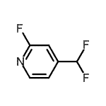 CAS#: 84940-51-2, 4-(Difluoromethyl)-2-fluoropyridine