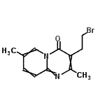 CAS#: 84946-17-8, 3-(2-Bromoethyl)-2,7-dimethyl-4H-pyrido[1,2-a]pyrimidin-4-one