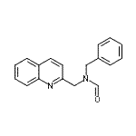 CAS#: 849798-00-1, N-Benzyl-N-(2-quinolinylmethyl)formamide