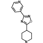 CAS#: 849925-01-5, 3-[5-(4-Piperidinyl)-1,2,4-oxadiazol-3-yl]pyridine