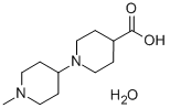 CAS 登录号：849925-07-1， 1-(1-甲基哌啶-4-基)哌啶-4-羧酸倍半水合物