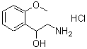 CAS#: 849928-40-1, 2-Amino-1-(2-Methoxy-Phenyl)-Ethanol Hydrochloride