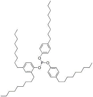 CAS 登录号:85030-49-5, 2,4-二壬基苯基二(4-壬基苯基)亚磷酸酯