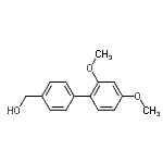 CAS#: 850316-36-8, (2',4'-Dimethoxy-4-biphenylyl)methanol