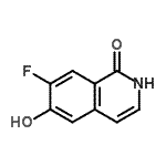 CAS#: 850340-95-3, 7-Fluoro-6-hydroxy-1(2H)-isoquinolinone