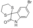 CAS#: 850349-48-3, 5-Bromo-3,3-(Propylenedithio)-1,3-Dihydro-Indole-2-One