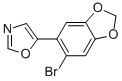 CAS#: 850349-74-5, 5-(6-Bromobenzo[d][1,3]Dioxol-5-Yl)Oxazole