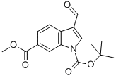 CAS#: 850374-95-7, 1-Tert-Butyl 6-Methyl 3-Formyl-1H-Indole-1,6-Dicarboxylate