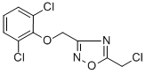 CAS#: 850375-35-8, 5-(Chloromethyl)-3-[(2,6-Dichlorophenoxy)Methyl]-1,2,4-Oxadiazole