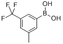 CAS 登录号：850411-13-1， 3-(三氟甲基)-5-甲基-苯硼酸