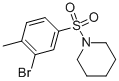 CAS 登录号：850429-73-1， 1-(3-溴-4-甲基苯基磺酰基)哌啶
