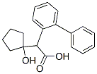 CAS 登录号:85045-80-3, (+)-alpha-(1-羟基环戊基)-联苯乙酸