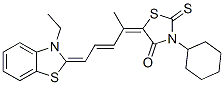 CAS#: 85049-99-6, 3-Cyclohexyl-5-[4-(3-Ethylbenzothiazol-2(3H)-Ylidene)-1-Methylbut-2-Enylidene]-2-Thioxothiazolidin-4-One