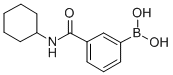 CAS 登录号：850567-25-8， 3-(环己基氨基羰基)苯硼酸